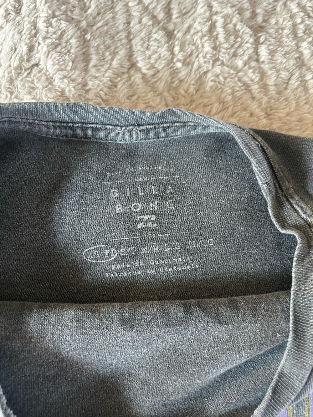 Billabong Dreamland OS Graphic Tee in Charcoal - Picture 3 of 5